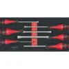 Module de tournevis ULTIMATE Fente - PHILLIPS, 6 pièces KS TOOLS 713.5015