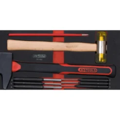 Module d'outils de frappe manche fibre, 9 pièces KS TOOLS 713.1102