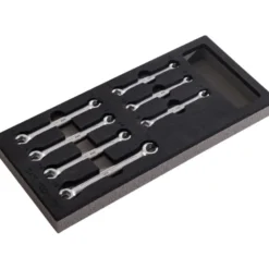 Module Mousse 1/3 De 7 Clés Polygonales A Tuyauter 6 Pans SAM Outillage - 104-H-J7MM