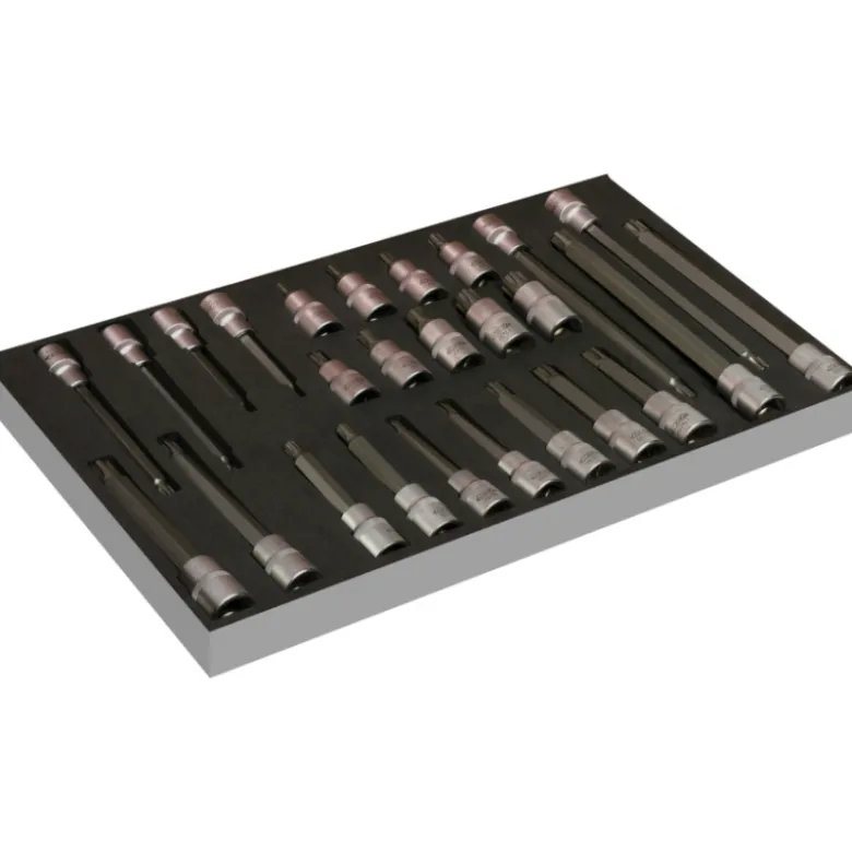 Module mousse 2/3 de douilles tournevis 1/2'' - ribe SAM - CP-SRJMM