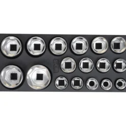 Module Mousse 1/3 - 17 Douilles 3/4'' 6 Pans En Mm SAM Outillage - 78-CH17MM