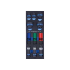 Module Mousse 11 Pièces Douilles 1/2" Pour Jantes King Tony - 94401MPV