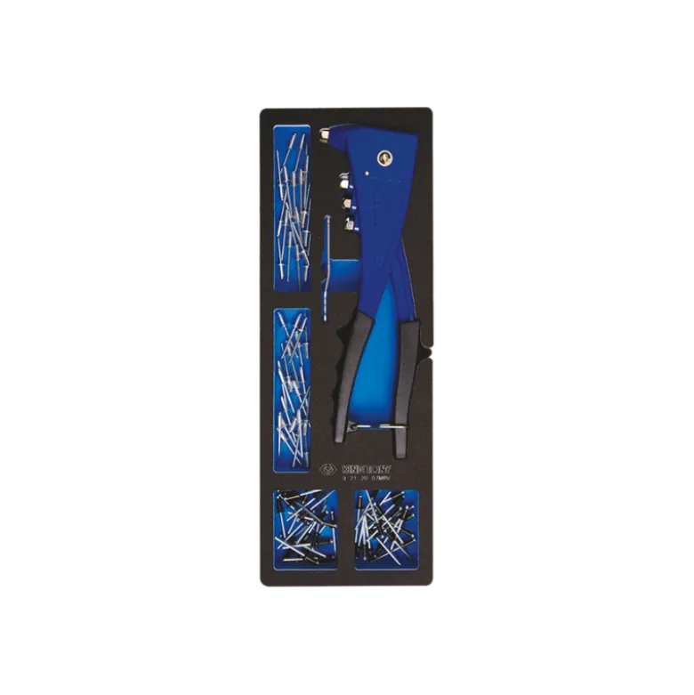 Module Mousse 121 Pièces Pince À Riveter 2.4-4.8Mm Avec Rivets King Tony - 9212007MRV