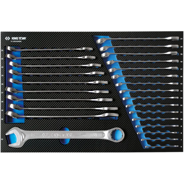 Module Mousse + Pp 26 Clés Mixtes Légères King Tony - 912D26MRE