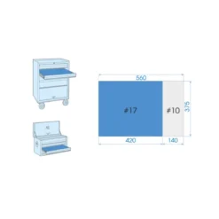Module Mousse + Pp Douilles Et Accessoires Isolés 1/2" - 32 Pièces King Tony - 945VE02MRVP