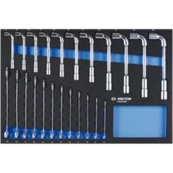 Module Mousse + Pp 23Pcs Clés Mixtes Et À Pipe King Tony - 990223MRE2