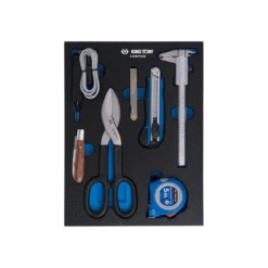 Module Mousse + Pp 7Pcs Mesure Et Coupe King Tony - 990407GQE