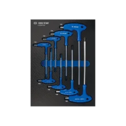 Module Mousse + Pp 8 Pièces Clés En L Torx T10 -T50 (Série 1163Tr) King Tony - 922308TRE