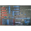 Module Mousse + Pp 93 Pièces 1/4" 4-14Mm King Tony - 92593MRE