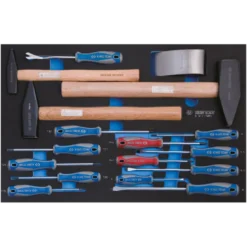 Module Mousse + Pp 17 Pièces Tournevis Et Outils De Frappe King Tony - 991217MRV