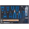 Module Mousse + Pp Pinces Et Outils De Frappe 17 Pcs King Tony - 990217GRE03