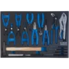 Module Mousse + Pp Pinces Et Outils De Frappe 17 Pcs King Tony - 990217GRE04