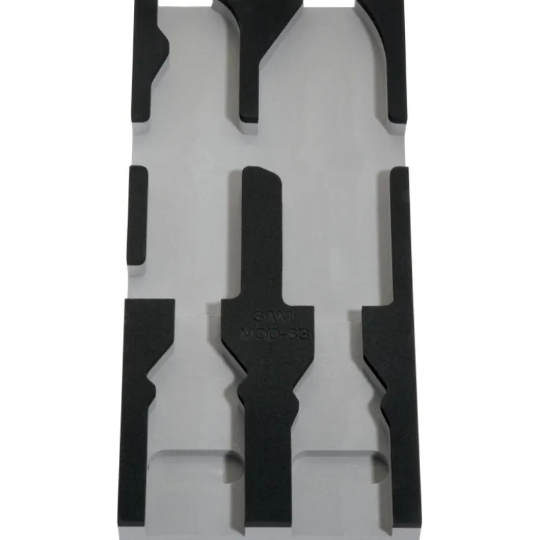 Module Mousse 1/3 Vide Pour 1 Pince Multiprise+1 Pince-Etau SAM Outillage - MOD-63