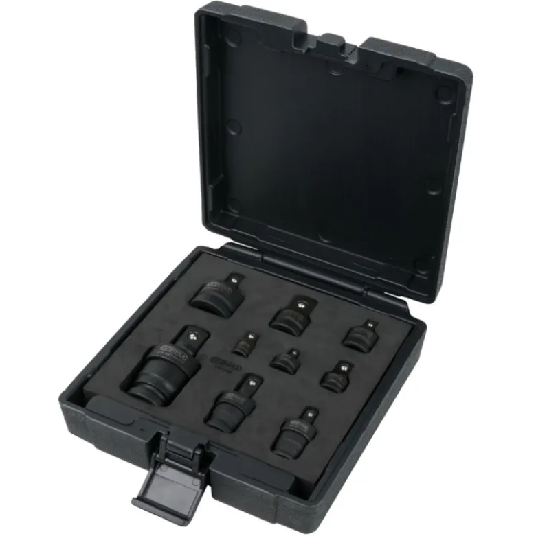 Module 9 pièces Adaptateurs et cardans à chocs KS TOOLS 515.0100