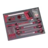 Module 35 pièces d'outils limes et scies plus forets COMPLETO EVA KRAFTWERK 4902-06