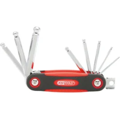 Monture de clés mâles 6 pans à tête sphériques KS TOOLS 158.3520