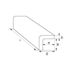 Mordache 150 Mm Aluminium Profile Pour Etau 399 Et 397 Jeu 2 SAM Outillage - 399-MAL3