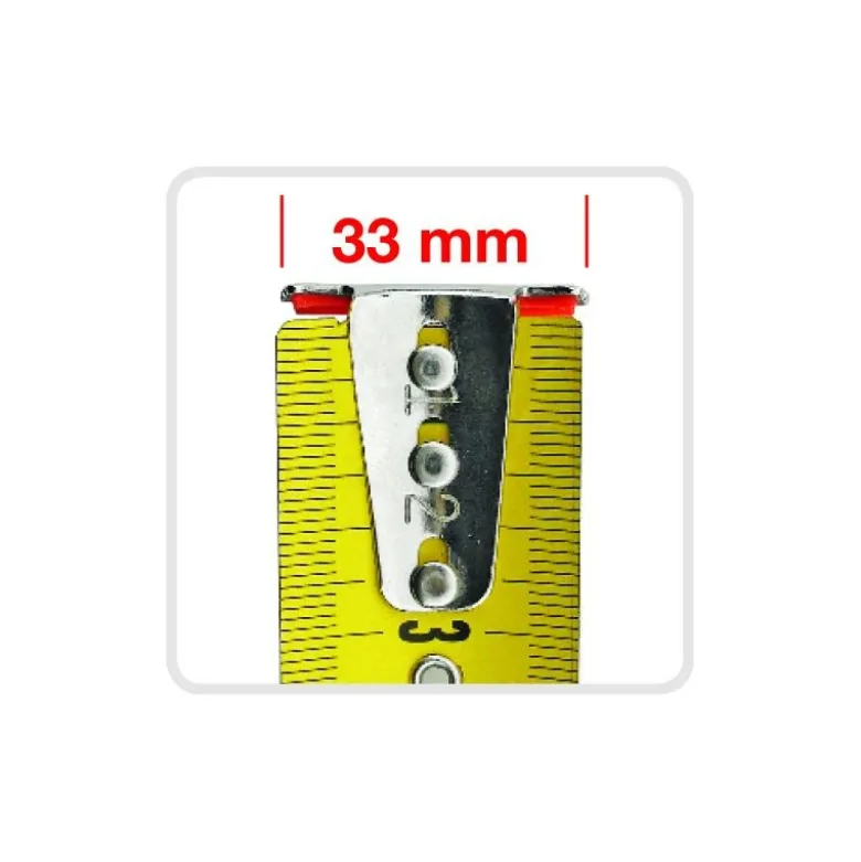 Mètre ruban XL 33 5m ou 8m - METRICA