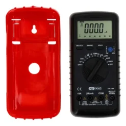 Multimètre numérique avec piges contrôle et pinces croco KS TOOLS - 150.1480