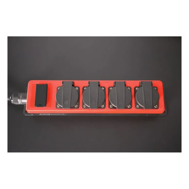 Multiprise électrique 5M 4 prises 2 ports USB KS TOOLS - 150.4232F