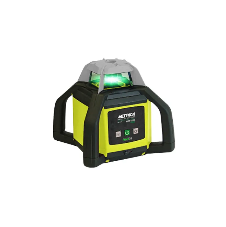 Niveau laser Rotatif Horizontal H4 Green avec Récepteur Millimétrique- METRICA 89321