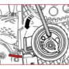 Outil de blocage de tendeur KS TOOLS 400.9019