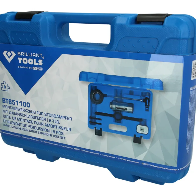 Outil de montage pour amortisseur et ressort 8pcs BRILLIANT TOOLS - BT651100