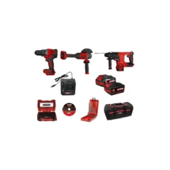 Pack d'outils électroportatifs 10 pièces 18V KS TOOLS - 515.4731F-A3