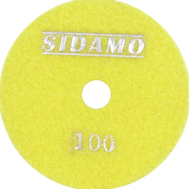 Pad diamanté à sec, grain 100 - SIDAMO 11130178
