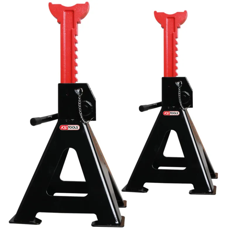 Paire de Chandelles 3T à crémaillère KS TOOLS 160.0370