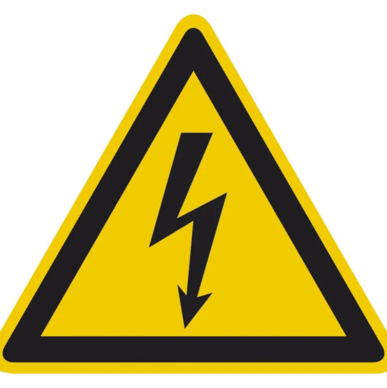 Panneau de signalisation travaux sur véhicules hybrides et électriques : Tensions électriques KS TOOLS 917.3898
