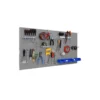 Panneau fond perforé + 22 crochets + 8 accessoires - SIMONWORK PANELCLICK - 1500x600x35 - SIMONRACK 8425437082443