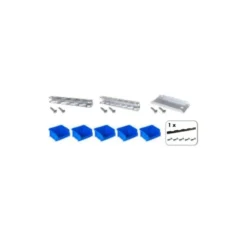 Panneau fond perforé + 22 crochets + 8 accessoires - SIMONWORK PANELCLICK - 1500x600x35 - SIMONRACK 8425437082443