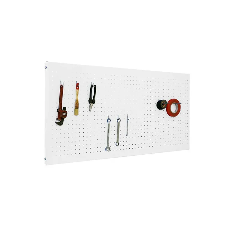 Panneau fond perforé + 8 crochets - SIMONWORK PANELCLICK - 1500x600x35 - SIMONRACK 8425437082764