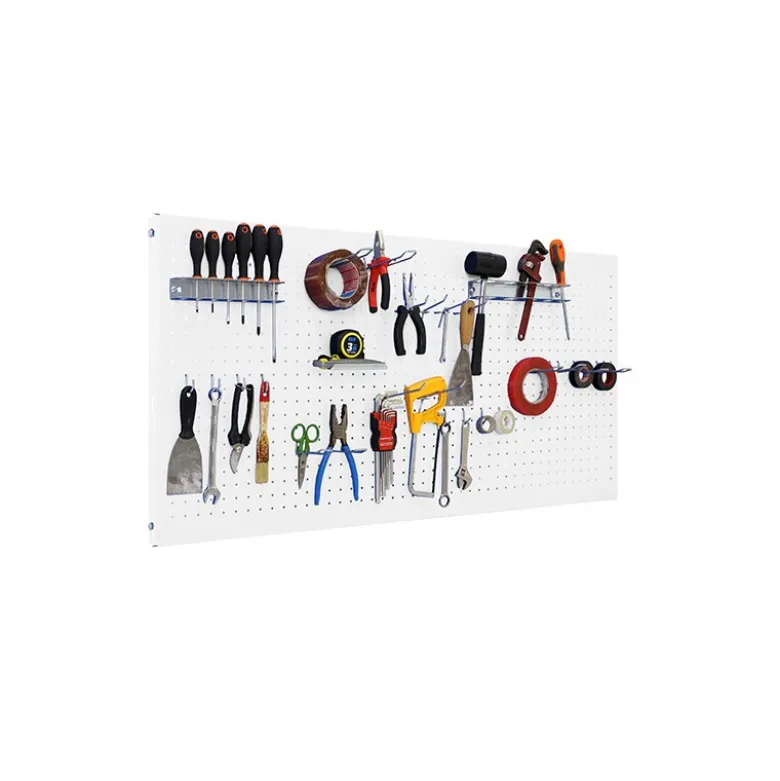 Panneau fond perforé + 22 crochets + 3 accessoires - SIMONWORK PANELCLICK - 1200x600x35 - SIMONRACK 8425437082382