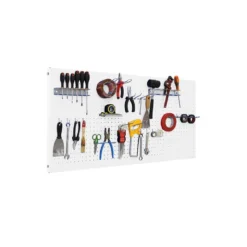 Panneau fond perforé + 22 crochets + 3 accessoires - SIMONWORK PANELCLICK - 1200x400x35 - SIMONRACK 8425437082368