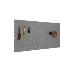 Panneau fond perforé + 8 crochets - SIMONWORK PANELCLICK - 900x600x35 - SIMONRACK 8435104919958