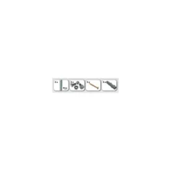 Panneau fond perforé + 8 crochets - SIMONWORK PANELCLICK - 900x600x35 - SIMONRACK 8435104919958