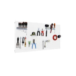 Panneau fond perforé + 14 crochets + 3 accessoires - SIMONWORK PANELCLICK - 900x400x35 - SIMONRACK 8425437082313