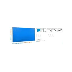 Panneau fond perforé + 8 crochets - SIMONWORK PANELCLICK - 900x400x35 - SIMONRACK 8435104919941