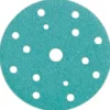 Papier Abrasive ''Green'' D150mm - 15 Trous 100 pcs SAM Outillage