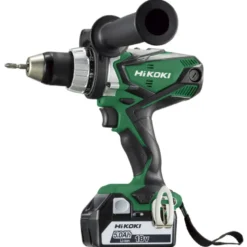Perceuse à percussion 92Nm, 2 Batteries 18V 5.0Ah, Chargeur HIKOKI - DV18DSDLWPZ
