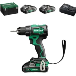 Perceuse Visseuse à percussion 18 V 4,0 Ah 70 Nm HIKOKI - DV18DEWHZ