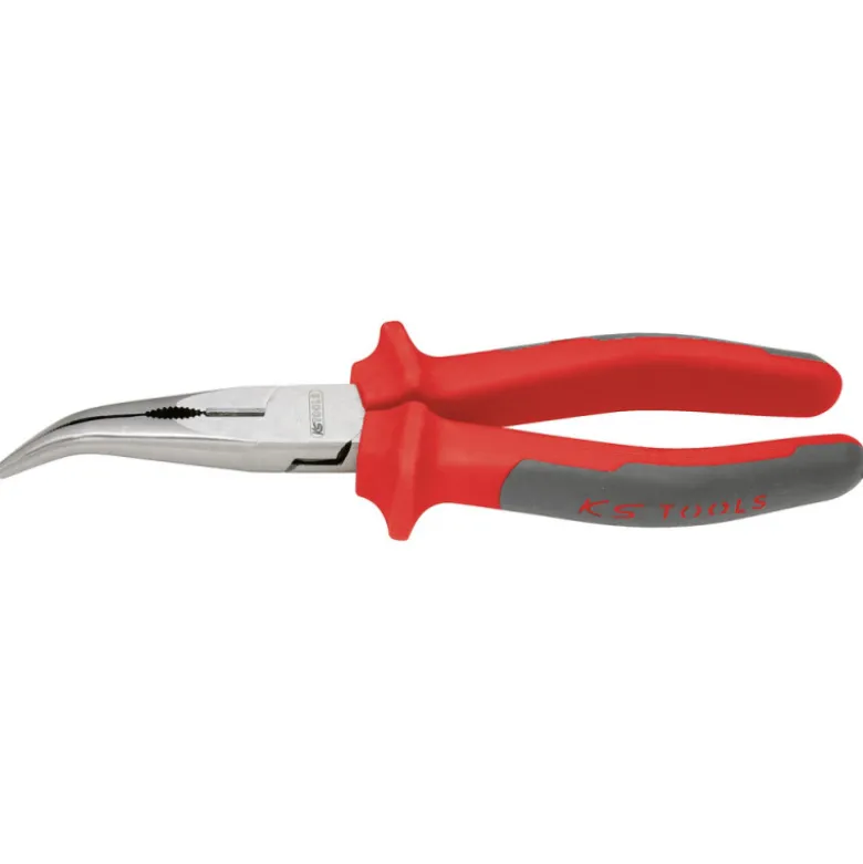 Pince à Bec demi-rond coudée 45° ULTIMATE KS TOOLS