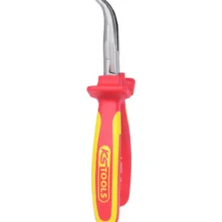 Pince à Bec demi-rond coudé Isolé 1000v KS TOOLS