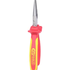 Pince à Bec demi-rond droit Isolé 1000v KS TOOLS