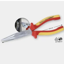 Pince à bec plat isolée L208mm BRILLIANT TOOLS - BT068012