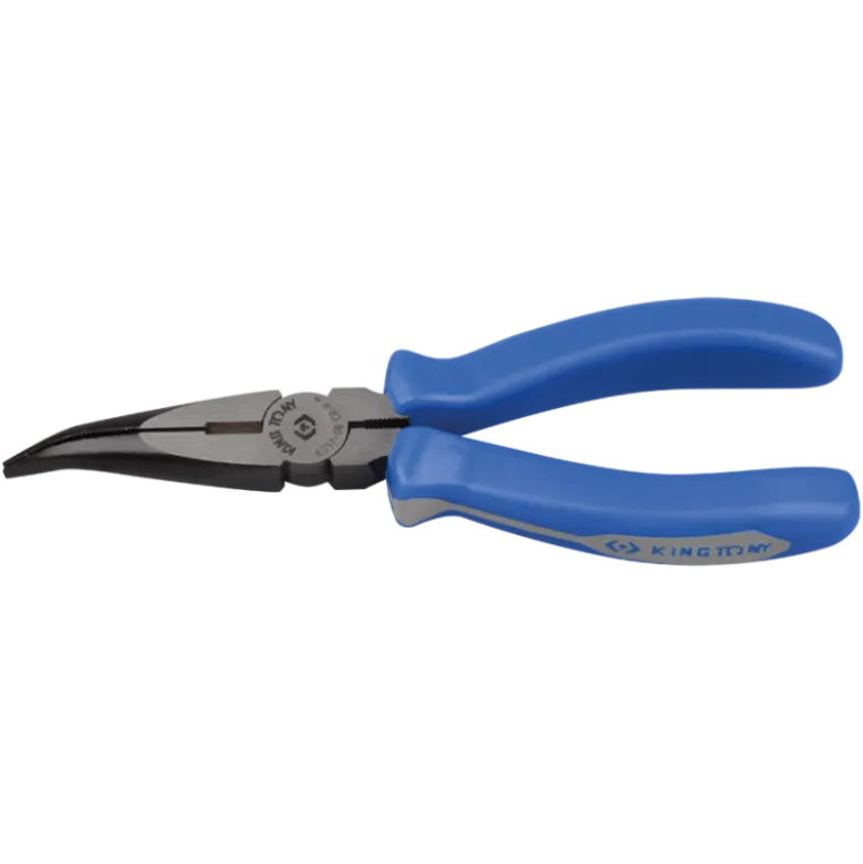 Pince-Becs Demi-Ronds Coudés 200Mm King Tony - 633108