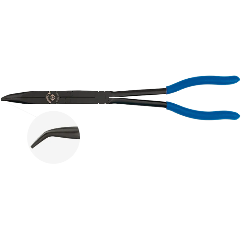 Pince À Becs Demi Ronds Extra Longues À Double Articulation 335Mm King Tony - 633913C