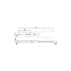 Pince De Soudeur Universelle Multifonction Sam Outillage - 252-R22G